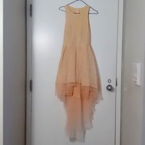 Peach Cocktail Dress